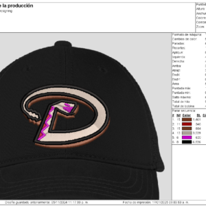 Diseño de Arizona Diamondbacks Rust