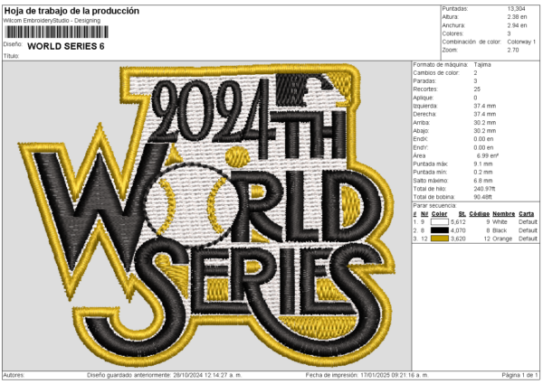 Diseño de los Dodgers para gorra world series 2024 - Image 2