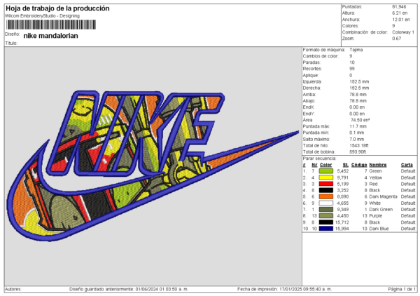 Diseño de Nike Mandalorian - Image 2