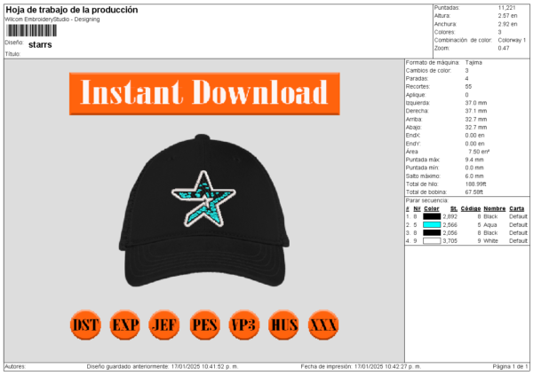 Diseño de astros H Town - Image 2