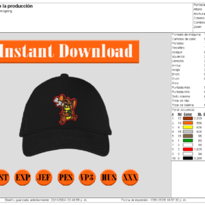 Diseño para Gorra de Jerry adicto