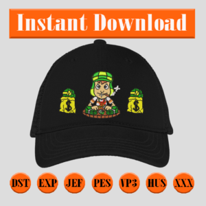 Diseño para Gorra de Chavo del ocho Mafioso