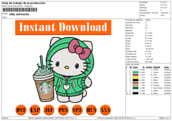 Diseño de Kitty Starbucks - Image 2