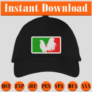 Diseño para Gorra de Gallo tricolor