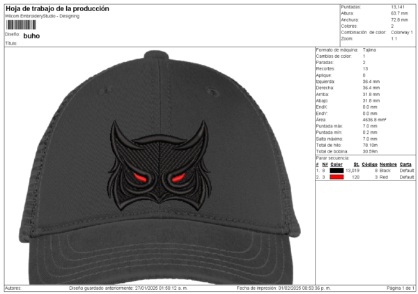 Diseño para Gorra - Image 2