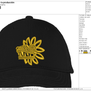 Diseño para Gorra