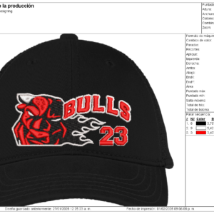 Diseño para Gorra