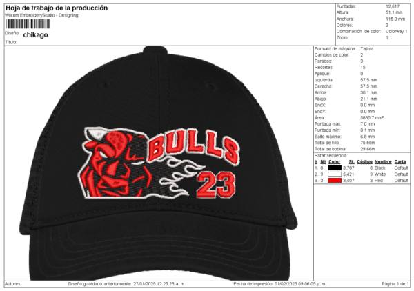 Diseño para Gorra - Image 2