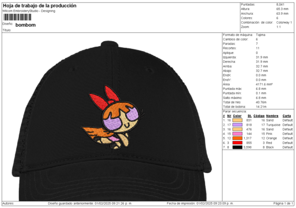 Diseño para Gorra - Image 3